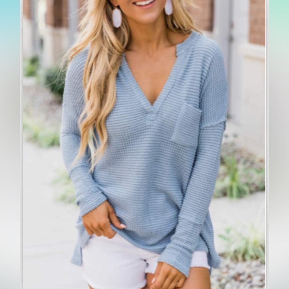 ⭐️HP⭐️🆕WOT|Oversized waffle sweater